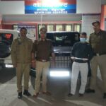 हाथों में चापड़ लेकर थार चलाते हीरोगिरी दिखाना पड़ा भारी, पुलिस ने उतारी खुमारी